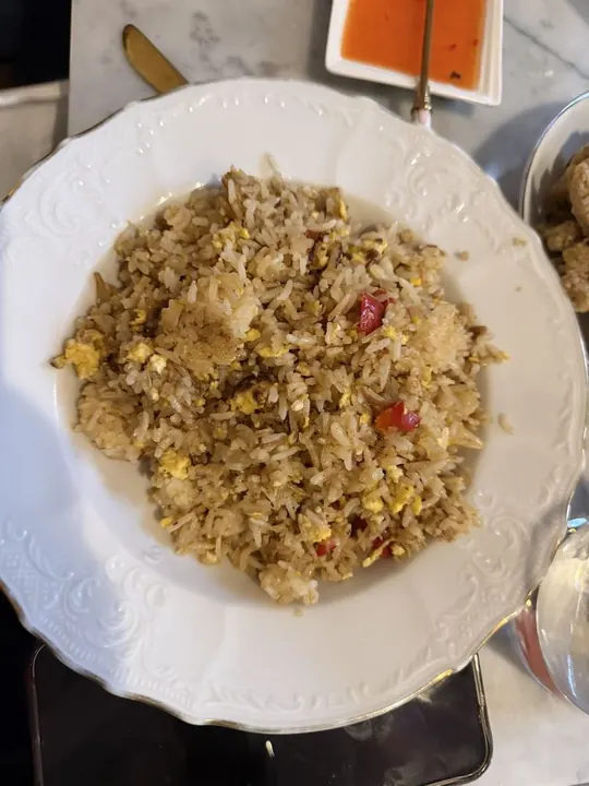 Ginger & Red Bell Pepper Fried Rice